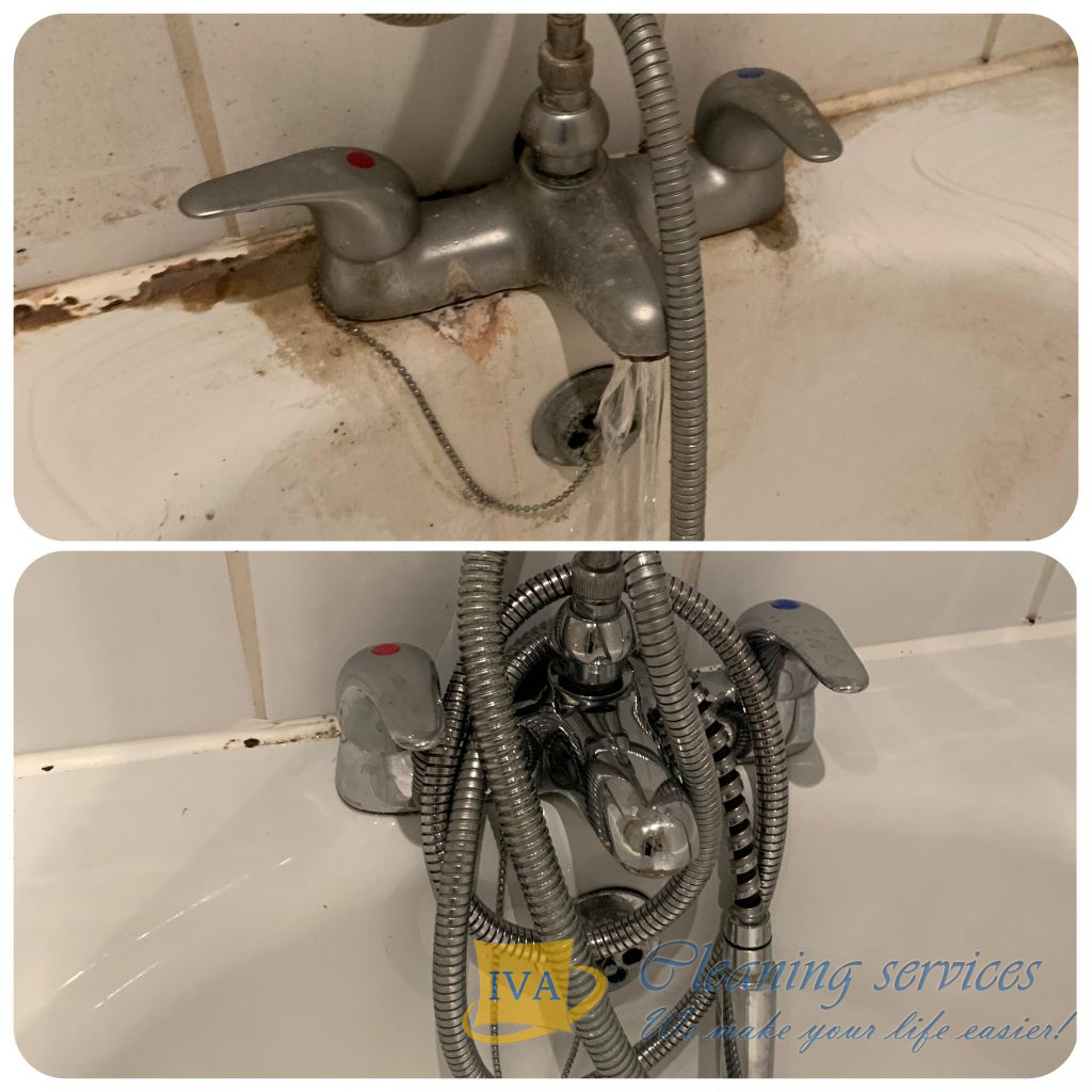 bath deep cleaning, shower deep cleaning, limescale removal